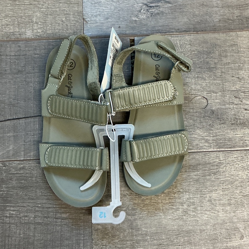 Cat & Jack Kids' Olive Sandals